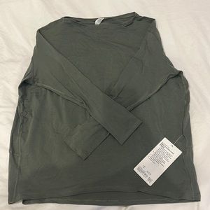 Lululemon Back in Action Long Sleeve Tee Shirt
